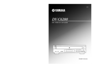 Yamaha DVC-6280 - Owners Manual 